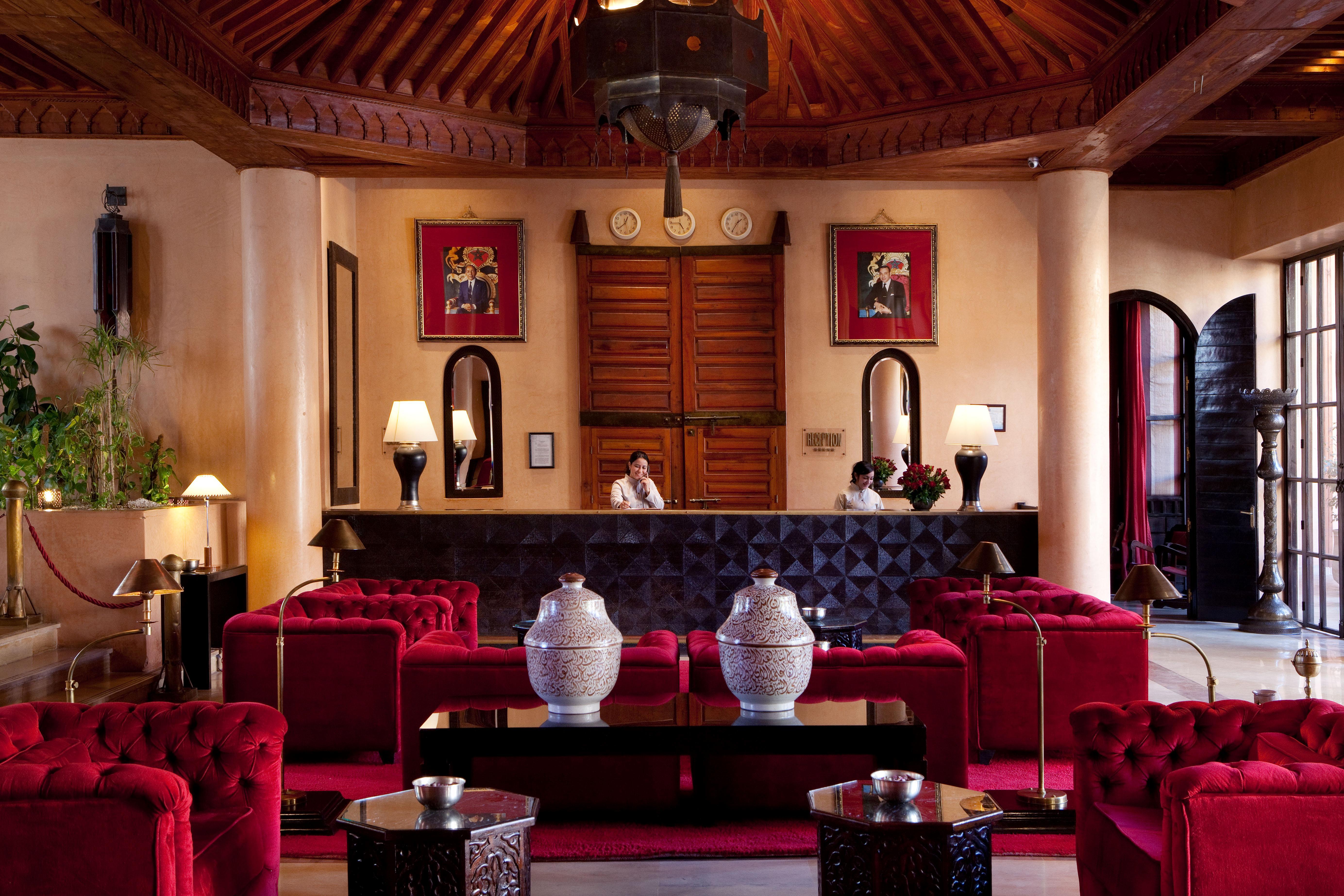 Les Jardins De La Koutoubia Hotel Marrakesh Exterior photo The lobby of the Mandarin Oriental, Marrakech