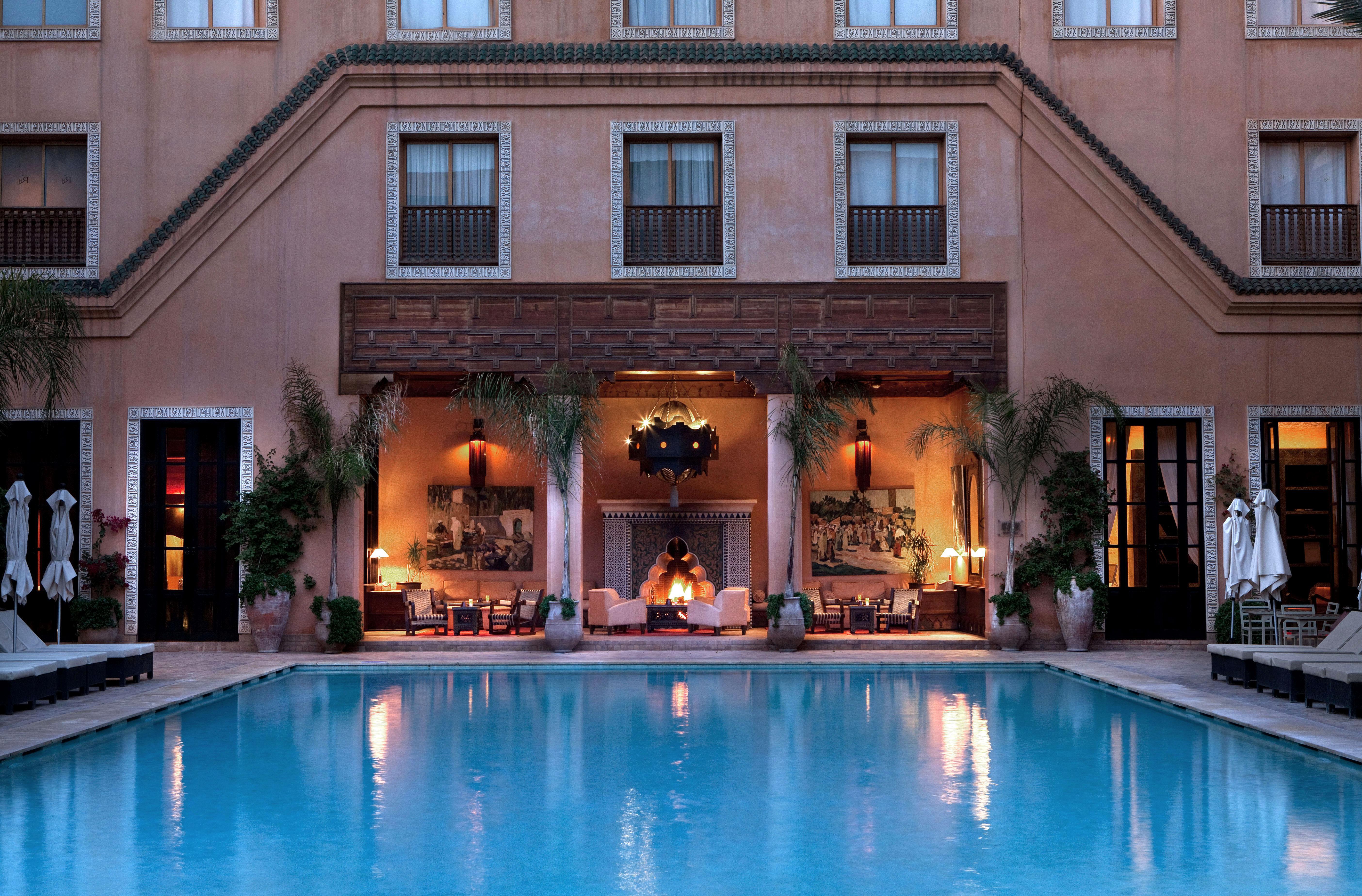 Les Jardins De La Koutoubia Hotel Marrakesh Exterior photo The pool at the Four Seasons Hotel in Marrakech